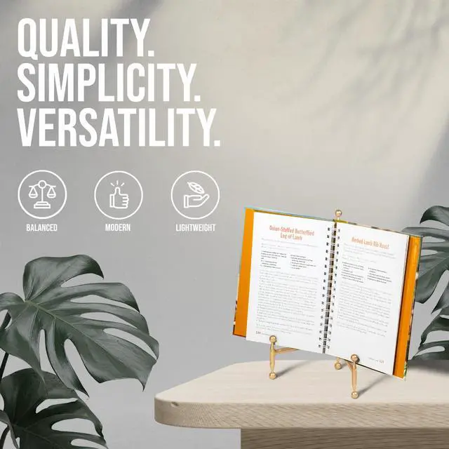 Alt view image 2 of 7 - Decorative Tripod Plate Stand and Art Holder Easel in Gold Finish - 11.5" h