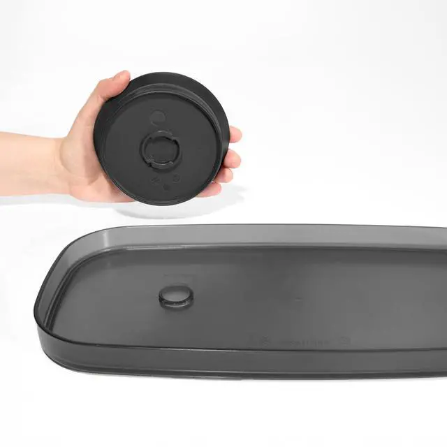 Alt view image 5 of 7 - Dipware Reusable Dining Plate/Serving Tray for Appetizers and Snacks, Food-Safe Appetizer Serving Platter with Removable Dip Bowl, Turquoise