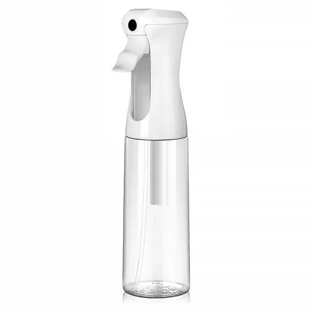 Alt view image 2 of 7 - Continuous Spray Bottle for Hair Fine Mist Mister for Styling, Cleaning, Plants, Pets, Salons, and Essential Oil Use (300ml / 10.1 oz, Clear)