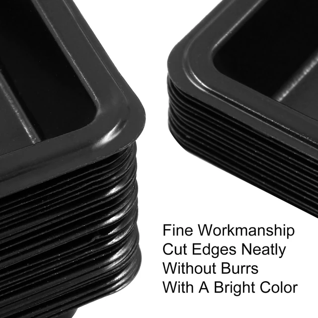 Alt view image 4 of 5 - Mini Soy Sauce Plates, 40PCS, Rectangle, Black