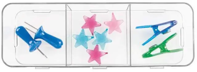Alt view image 3 of 7 - Clarity Bathroom Interlocking Drawer Organizer for Cosmetics, Beauty Products, Hair Accessories - Extra Large, Clear 12-inch x 4-inch x 3-inch