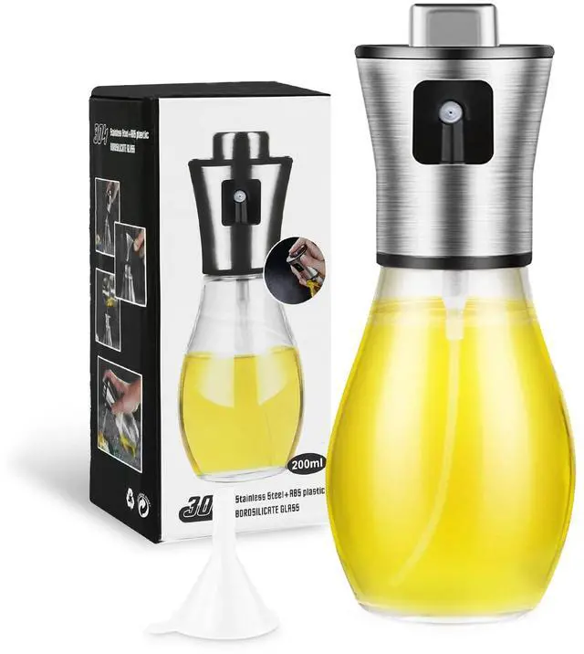 Main image of Glass Olive Oil Sprayer for Air Fryer & Grill 1g Precise Oil Control