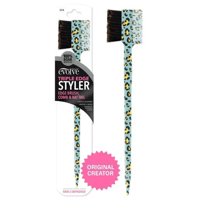 Alt view image 2 of 5 - Triple Edge Styler Brush