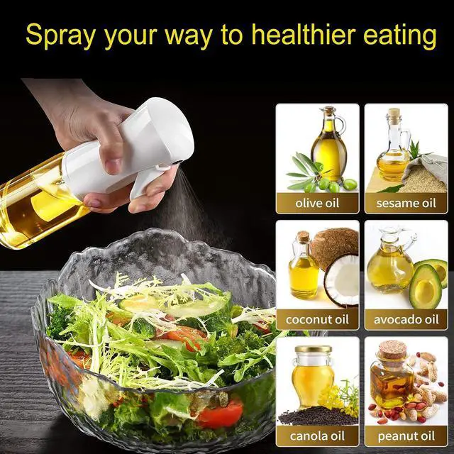 Alt view image 2 of 7 - Oilve Oil Sprayer for Cooking - Glass Bottle Spray - 6.7 fl.oz