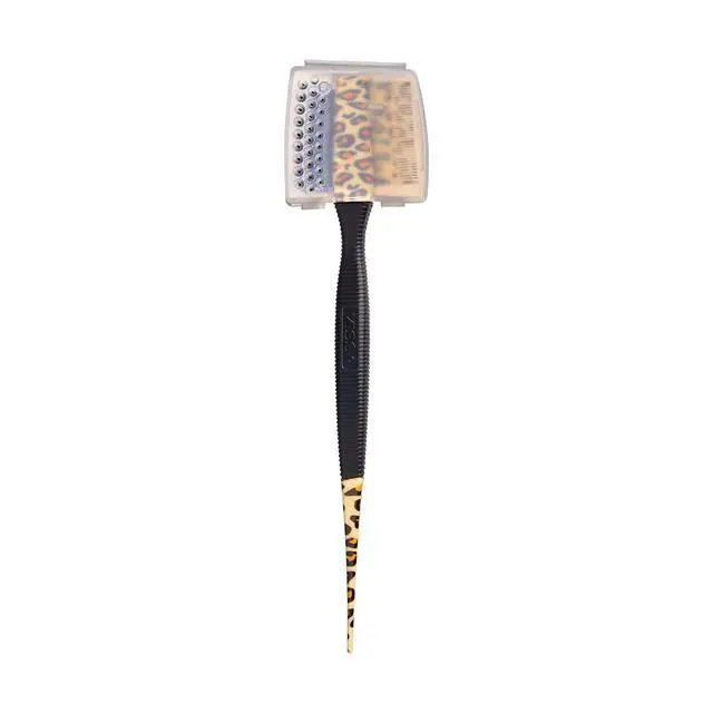 Alt view image 5 of 5 - Care 3-in-1 Professional Edge Styler Plus with Case - Slip-Free Rubber Grip, 100% Boar Bristles, Fine Tooth Comb, Pin Tail Tool, & Protective Case, Versatile & Ultra-Functional, Smooth & Sleek Styling