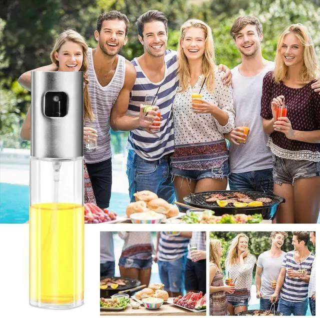 Alt view image 7 of 7 - Oil Sprayer for Cooking, 100ml Olive Oil Sprayer Mister, Oil Spray Bottle for Kitchen, Portable Kitchen Gadget for Air Fryer, Baking, Salad, Grilling, Roasting,Olive Oil Dispenser