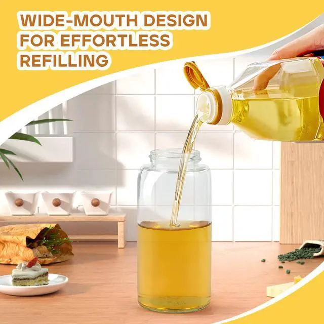 Alt view image 7 of 7 - Oil Sprayer for Cooking, Upgraded 7.4oz Olive Oil Sprayer Mister, Large Olive Oil Spray Bottle for Air Fryer, Salads, BBQ & Kitchen, Professional Oil Sprayer with Even MistWhite