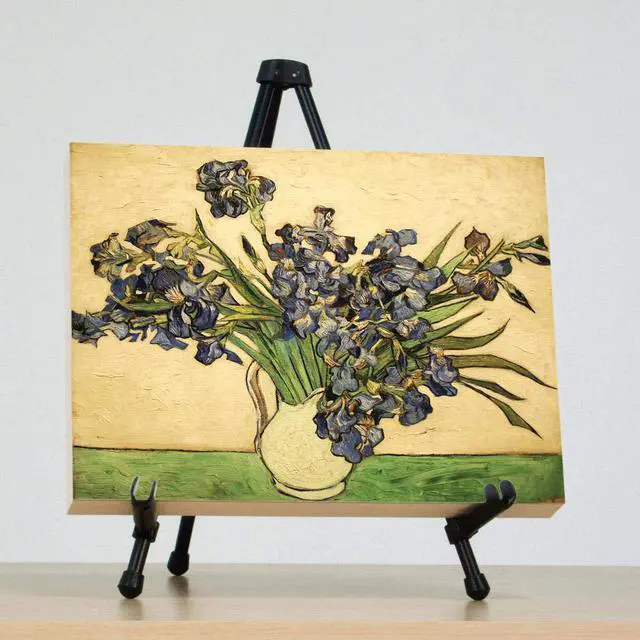 Alt view image 4 of 7 - SD Studio Designs E-Z Tabletop Easel Portable Folding Metal Art Easel for Painting, Drawing, Canvas & Display Lightweight Steel, Black