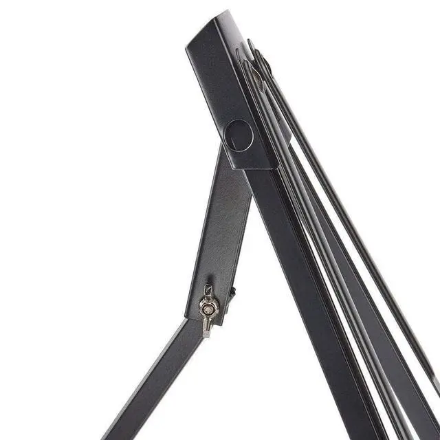 Alt view image 3 of 5 - Adjustable Black Aluminum Table Top Display Easel with Extension Arm Wings -15" to 21" High - Portable Artist Tripod Folding Frame Stand - Holds Canvas, Paintings, Books, Photos, Signs