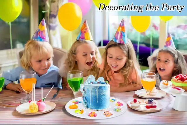 Alt view image 6 of 7 - 4 PCS Paint Palette, INIFUS Paint Pallet for Kids & StudentsPlastic Paint Tray Palettes with 10 Wells,Painting Supplies for Kids