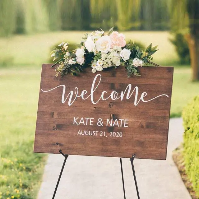 Alt view image 2 of 5 - Easel Stand for Wedding Sign & Poster Display 63'' Portable Art Easel for Floor Adjustable Metal Easel Black
