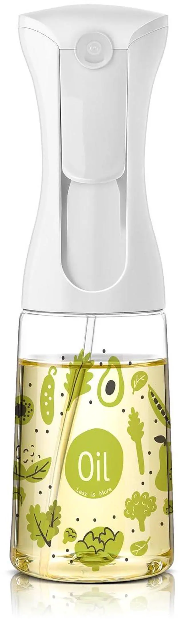 Main image of Oliver Oil Sprayer for cooking, Spray bottle 6oz, Non-Aerosol Refillable Dispenser Oil Mister FS601 Green Vegetable