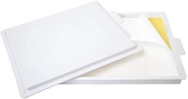 Alt view image 2 of 7 - Sta-Wet Handy Palette Airtight Paint Palette Keeps Paint Fresh for Days, 8.5 by 7 Inches, Made in USA