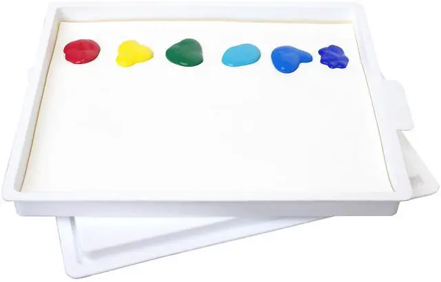 Alt view image 5 of 7 - Sta-Wet Handy Palette Airtight Paint Palette Keeps Paint Fresh for Days, 8.5 by 7 Inches, Made in USA