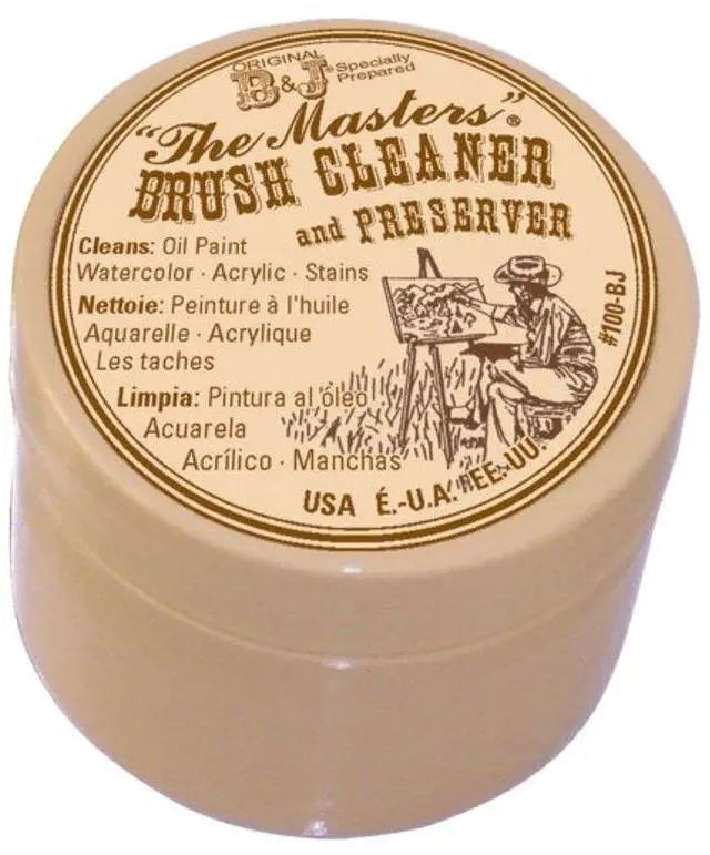 Main image of Non-Toxic Paint Brush Cleaner and Preserver, 1 Ounce