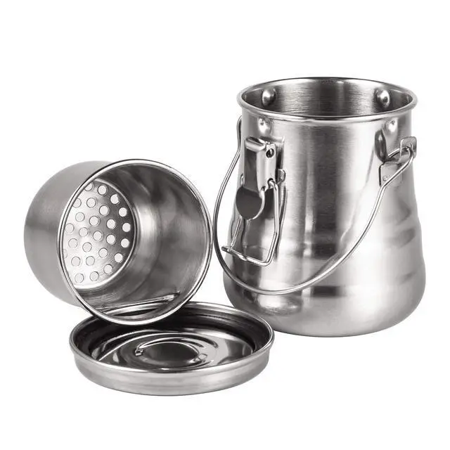 Alt view image 7 of 7 - Paint Brush Cleaner, Airtight Stainless Steel Brush Holder for Painting, 13.5oz/Medium