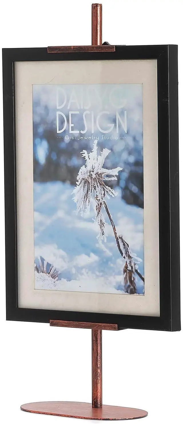 Main image of Adjustable Easel Stands for Display, Tabletop Easel Stand for Picture Frames up to 28", Antique Heavy Duty Sign Stand for Art Paintings Photos, Picture Easel with Base for Home Office Galleries