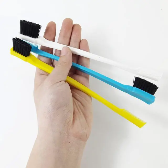 Alt view image 5 of 5 - 24PCS Hair Edge Brush, Double Sided Edge Control Hair Comb Eyebrow Brush Smooth Comb Grooming (8Colors)