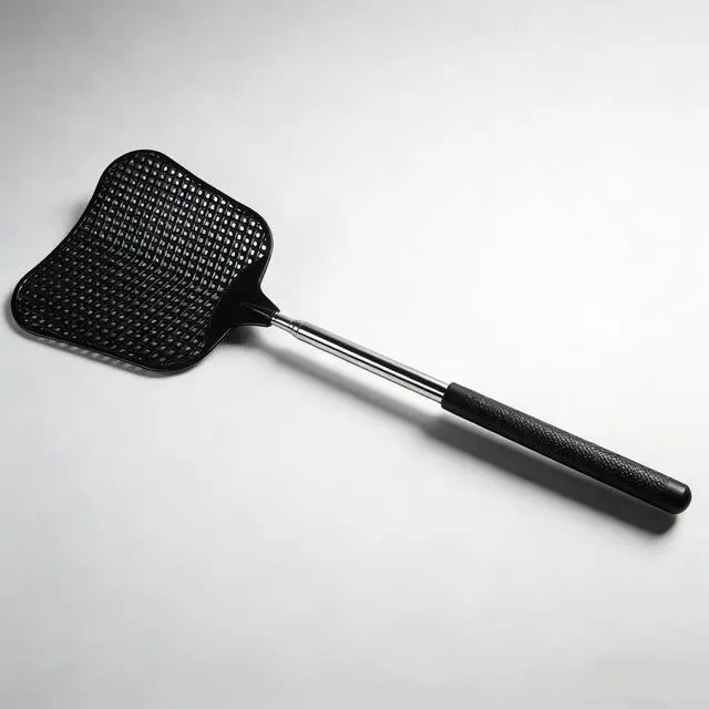Main image of Fly Swatter, Elescopic Fly Swatters, FlySwatter for Indoor Outdoor Classroom with Stainless Steel Handle 1PCS