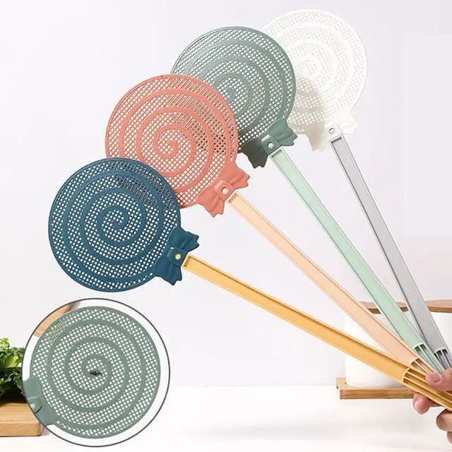 Alt view image 2 of 7 - Fly Swatter, Fly Swatter for Indoors, FlySwatter, Fly Swatters Pink 2PCS