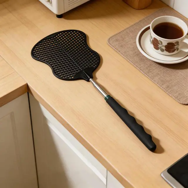 Alt view image 7 of 7 - Fly Swatter 2PCS Black+Blue
