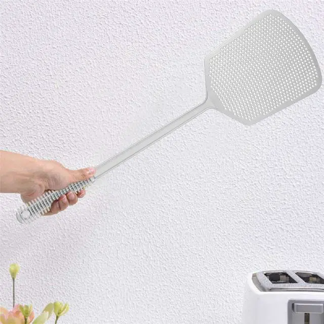 Alt view image 6 of 7 - Fly Swatter Plastic Fly Swat 3PCS Manual Flyswatter Long Handle Racket for Indoor Outdoor