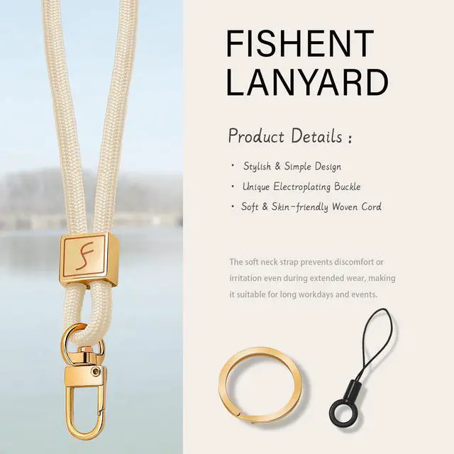 Alt view image 2 of 7 - Lanyard, Cute Neck Lanyards for Keys ID Badges Holder, Keychain Key Teacher Lanyard with Safety Breakaway Buckle for Women Men, Starlight