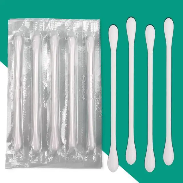 Main image of 100 Pack Cotton Swabs Bulk, Cotton Buds Individually Wrapped