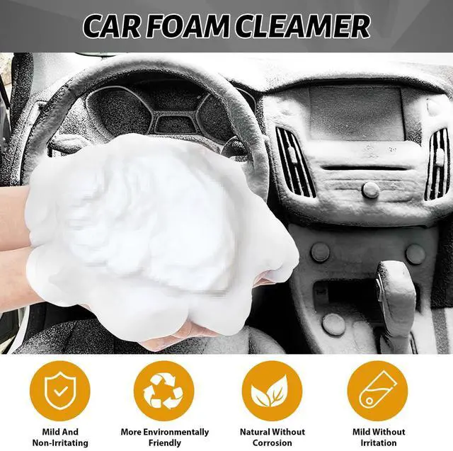 Alt view image 2 of 7 - Multi-Purpose Foam Cleaner,Car Interior Foam Refinisher Cleaner,All Around Master Foam Cleaner, Foam Cleaner All Purpose for Car, Interior (2pcs)