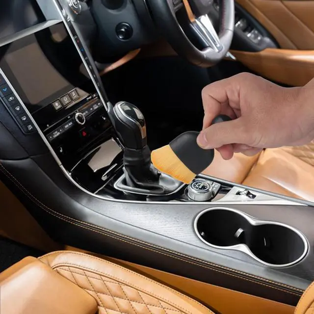 Alt view image 5 of 7 - 4 Car Brush Interior Dust BrushCar Interior Cleaning Detailing Brush