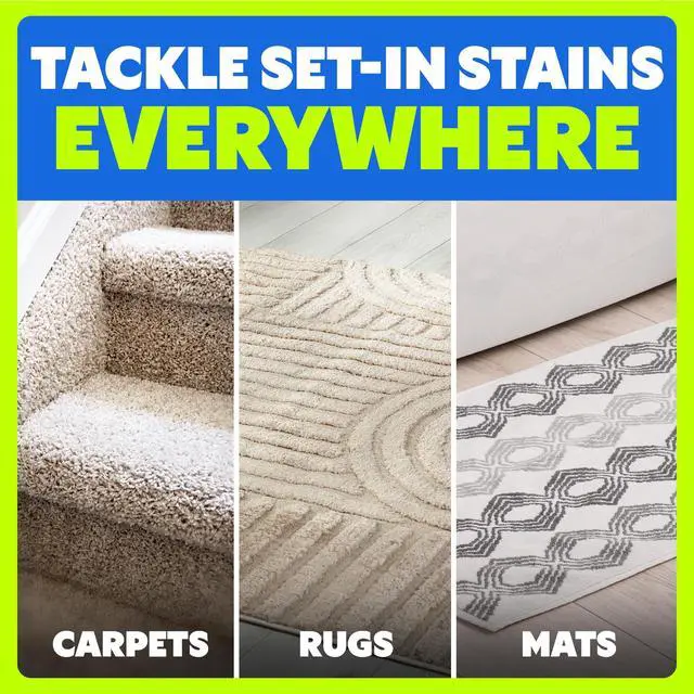 Alt view image 6 of 7 - Carpet Set-In Stain Lifter Spray, Rug & Carpet Cleaner, Color Safe and Fast Acting Spot & Stain Remover, 22 oz Trigger Spray