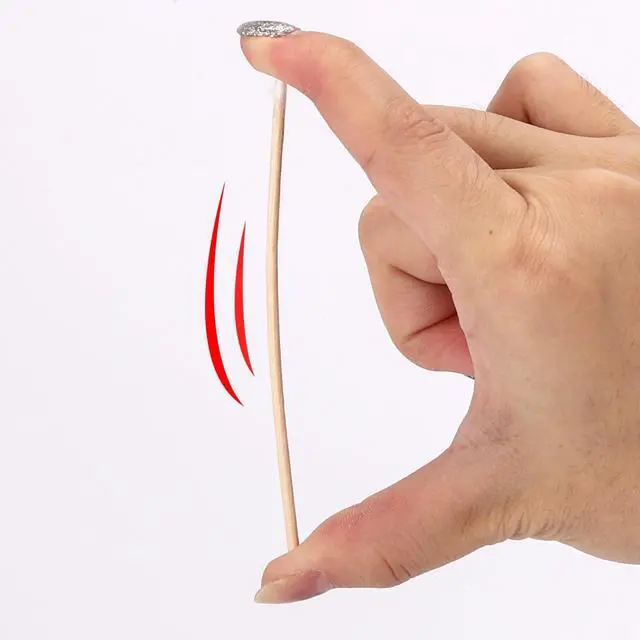 Alt view image 5 of 7 - 1200 Count Precision Tip Cotton Swab, Pointed Tip Cotton Swabs with Wood Sticks, Microblading Cotton Swabs Micro Swabs Cotton Tipped Applicators - 4 Inch