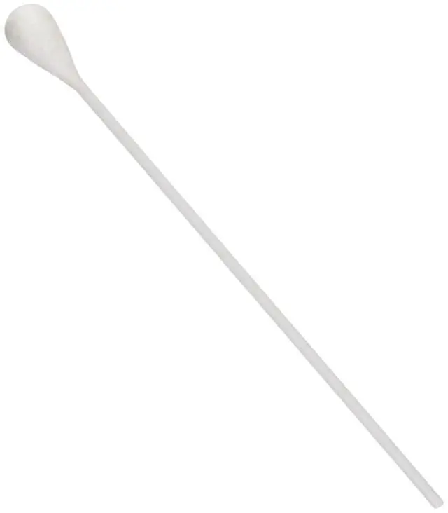 Alt view image 4 of 7 - Oversized Cotton Tipped Applicators 8" (100 Pack) Large 1/2" Swab Extra Long Cotton Swabs with Plastic Shaft, Non-Sterile Applicator Sticks