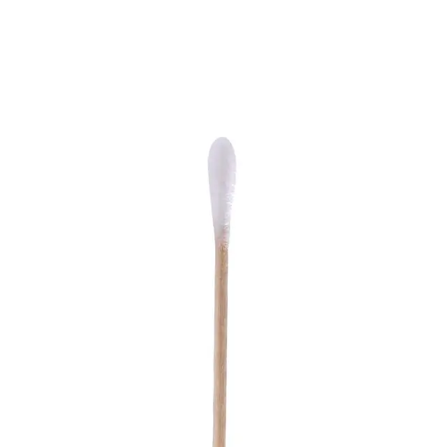 Alt view image 2 of 6 - 6 inch Long Wooden Cotton Swabs (500 Count) - Industrial Grade Cotton Tipped Applicators - Sturdy Birch Wood Sticks Cleaning,Makeup,Pet Care & Electronics - Non-Snap Professional Quality GM1091B