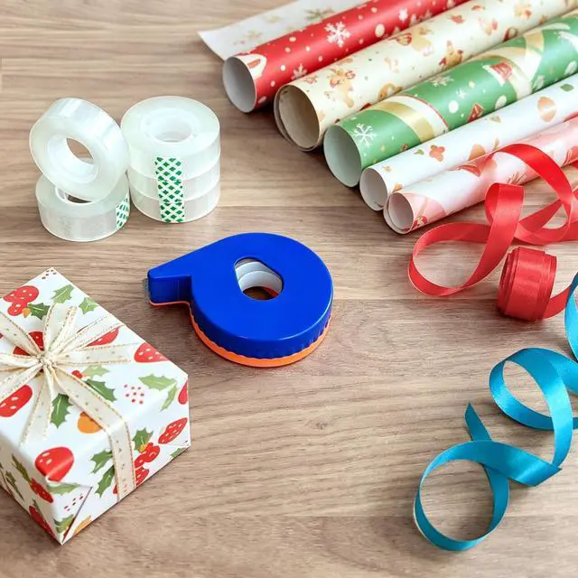 Alt view image 7 of 7 - 6 Transparent Tape Refills Rolls 3/4-Inch x 2000 Inches with Tape Dispenser