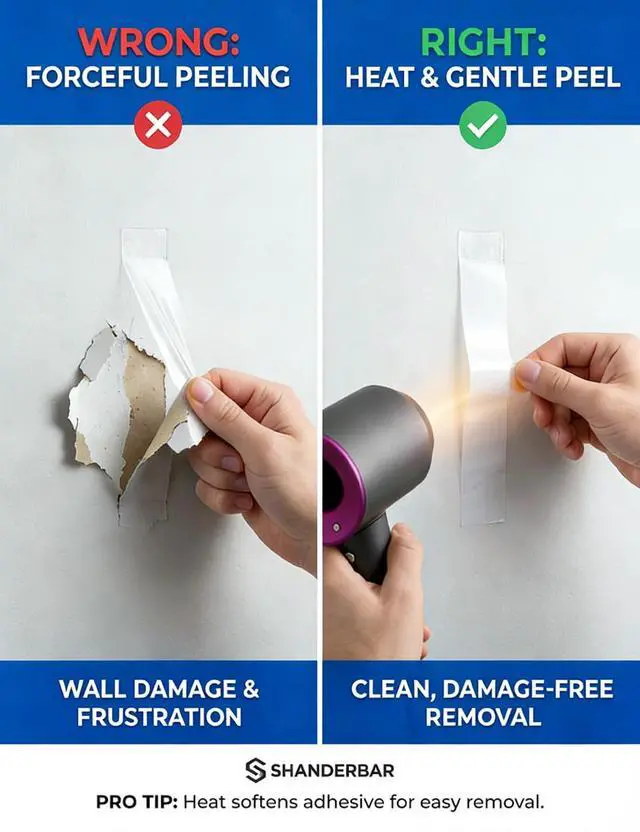 Alt view image 7 of 7 - Nano Double Sided Tape Heavy Duty - 9.8ft Removable Clear Mounting Tape for Walls, Carpet, Rug & DIY Strong Two Sided Adhesive Tape No Residue, Washable, Traceless