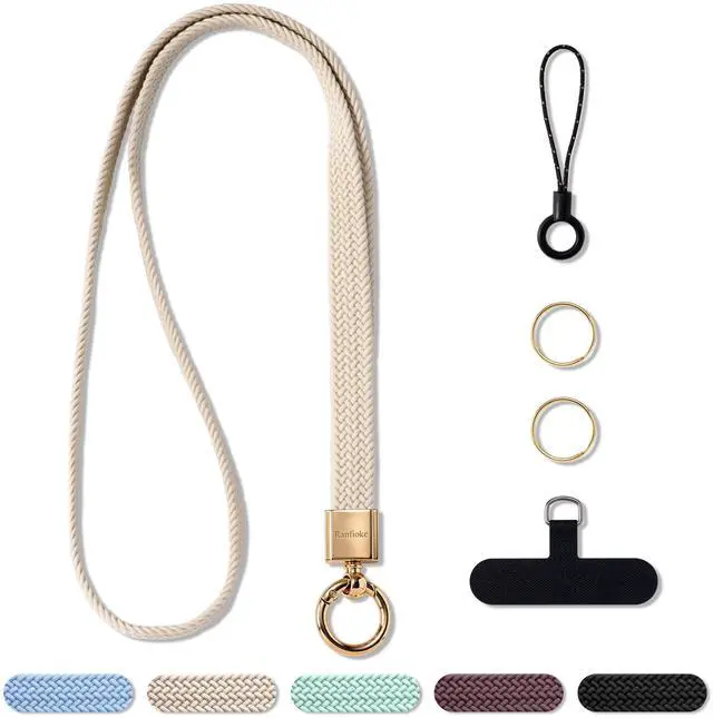 Main image of Badge Lanyard, Stretchy Teacher ID Lanyard with Phone Patch
