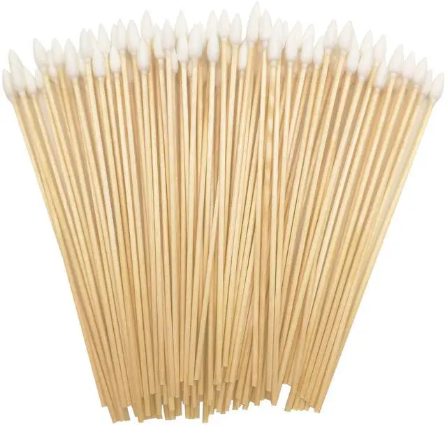 Main image of Precision Cotton Swabs with 6'' Long Sticks for Gun Cleaning, Makeup or Pets 500pcs