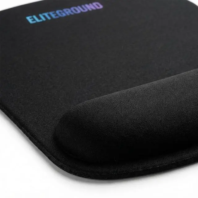 Alt view image 5 of 6 - Ergonomic Mouse Pad with Wrist Support, Memory Foam Mousepad for Laptop Computer PC Mac Gaming Office, Non Slip Rubber Base, Comfortable Wrist Rest for Home Work Desk