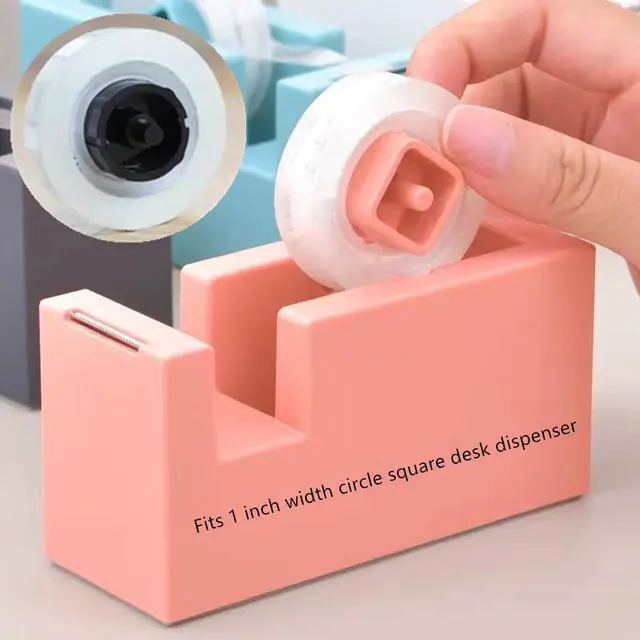 Alt view image 2 of 6 - 12 Rolls Clear Tape Refills Roll Transparent Tape Refill Rolls for Office, Home, School, 3/4-Inch x 1000 inch