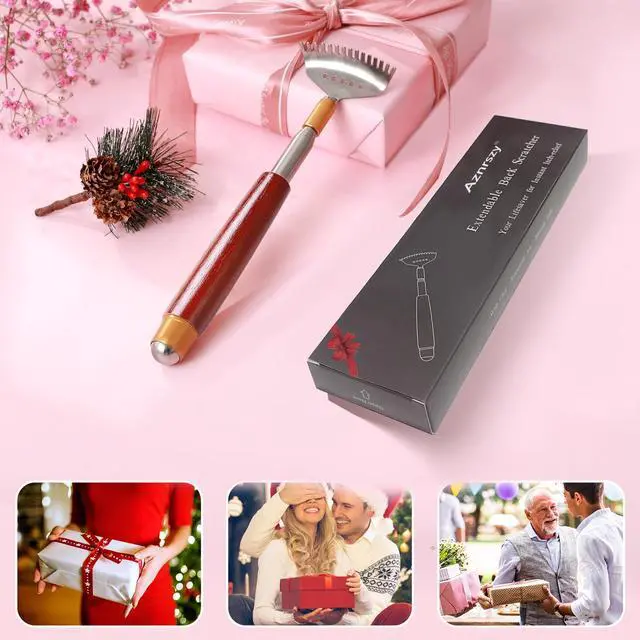 Alt view image 7 of 7 - Back Scratcher for Women Men Extendable with Massage Roller