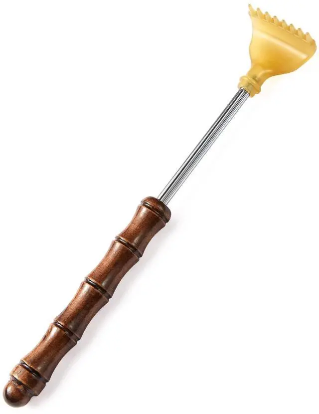 Main image of Back Scratcher Premium Scratcher for Back & Body,The Original Extendable Buffalo Horn Folding Body Scratcher for Adults/Men/Women.
