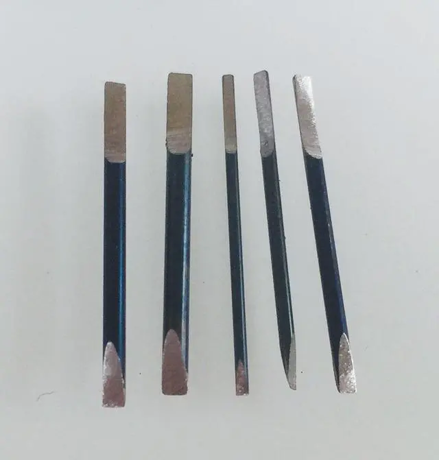 Alt view image 3 of 3 - 5 Pieces Precision Screwdriver Set for Watch Repair Watch Bracelet with 5 Extra Blades