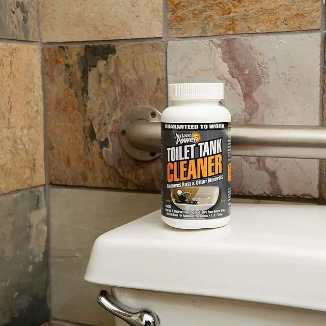 Alt view image 5 of 6 - Toilet Tank Cleaner Bathroom Toilet Cleaning Powder, Removes Rust and Other Minerals, No Scrubbing, 16 Oz