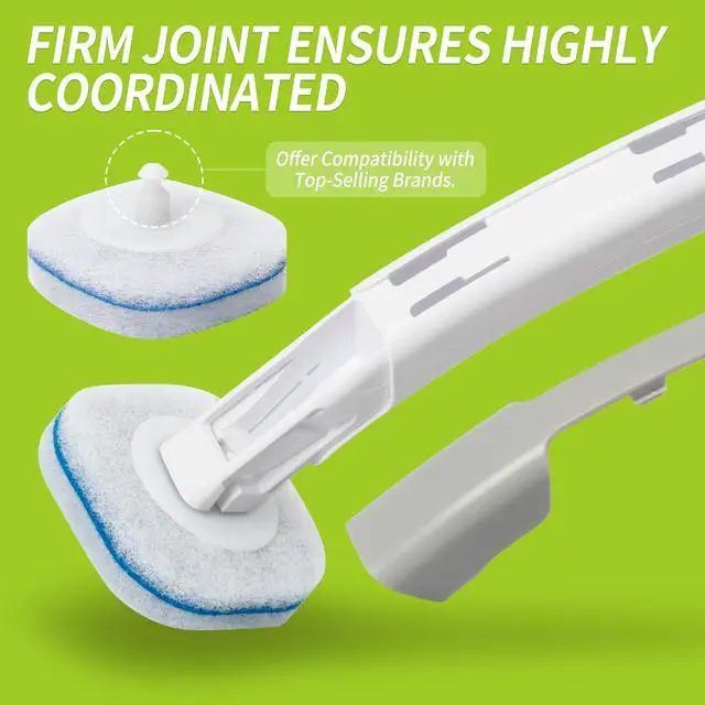 Alt view image 2 of 7 - Toilet Bowl Cleaner Wand Refills Compatible with CLOROX, 21 Count Disposable Toilet Brush Refills, Replacement Heads for Toilet Cleaning System