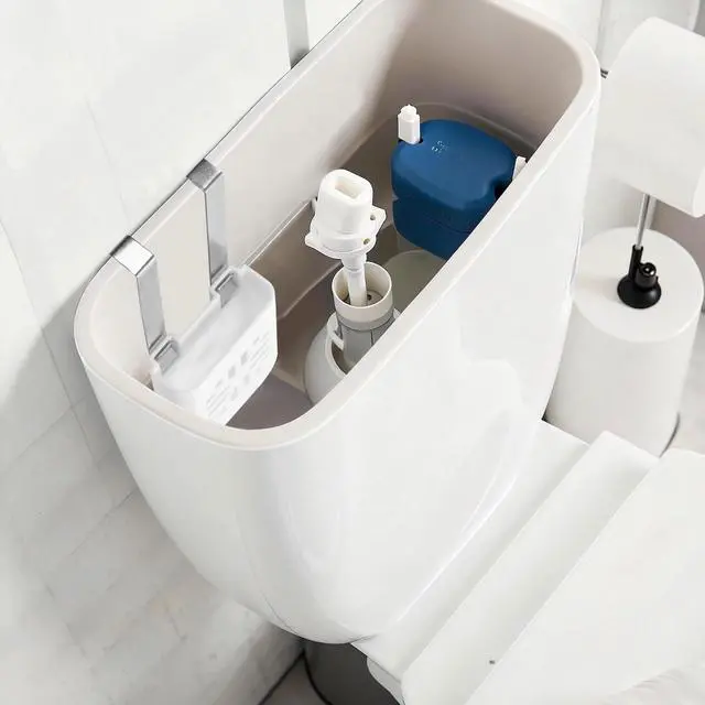 Alt view image 6 of 7 - Toilet Tank Tablet Holder, Versatile Toilet Bowl Hanging Cleaner and Deodorizer Hanger, Prevents Flapper Jams & Residue, Extends Life of Drop-In Cleaner Tablets -1PCS