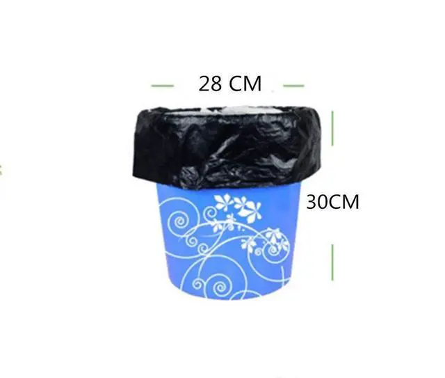 Alt view image 4 of 4 - 2.6-4 Gallon Black Small Trash Bags, Wastebasket Trash Bags 120 Counts