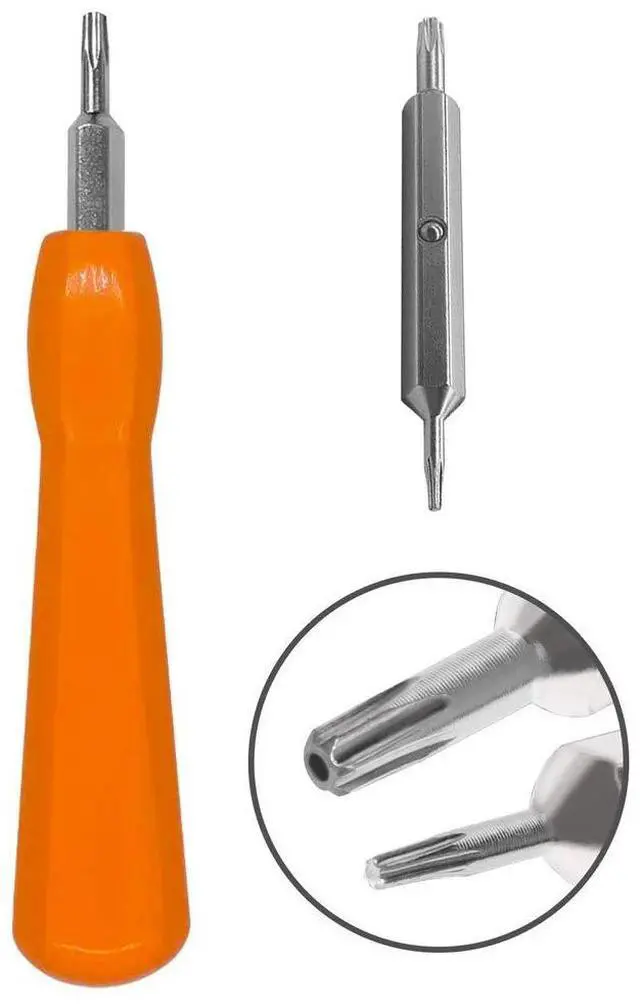 Main image of Screwdriver for Ring Doorbell,EMiEN Torx T6 T15 Bit Screwdriver For Ring Video Doorbell,Doorbell 2,Doorbell Pro And Elite Battery Change, Charge & Replacement, Wifi Password Reset Access