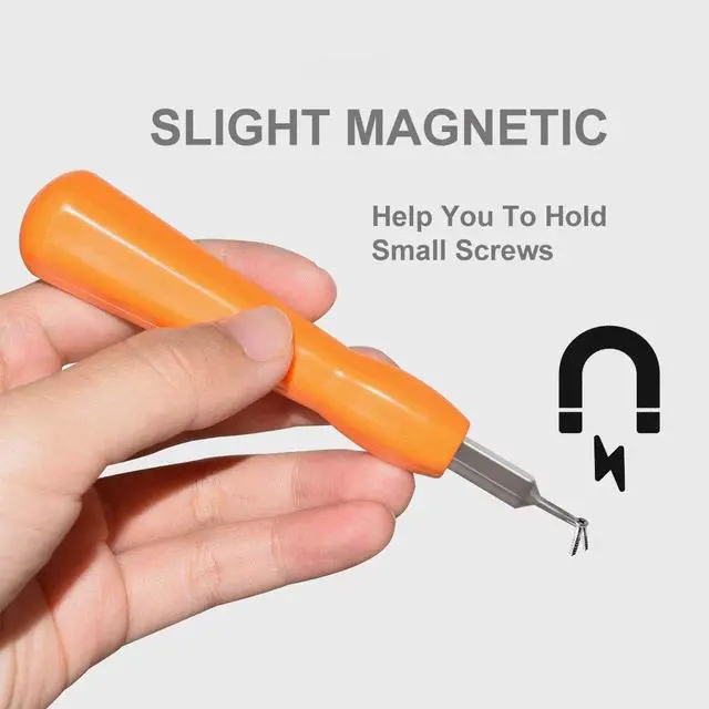 Alt view image 4 of 7 - Screwdriver for Ring Doorbell,EMiEN Torx T6 T15 Bit Screwdriver For Ring Video Doorbell,Doorbell 2,Doorbell Pro And Elite Battery Change, Charge & Replacement, Wifi Password Reset Access