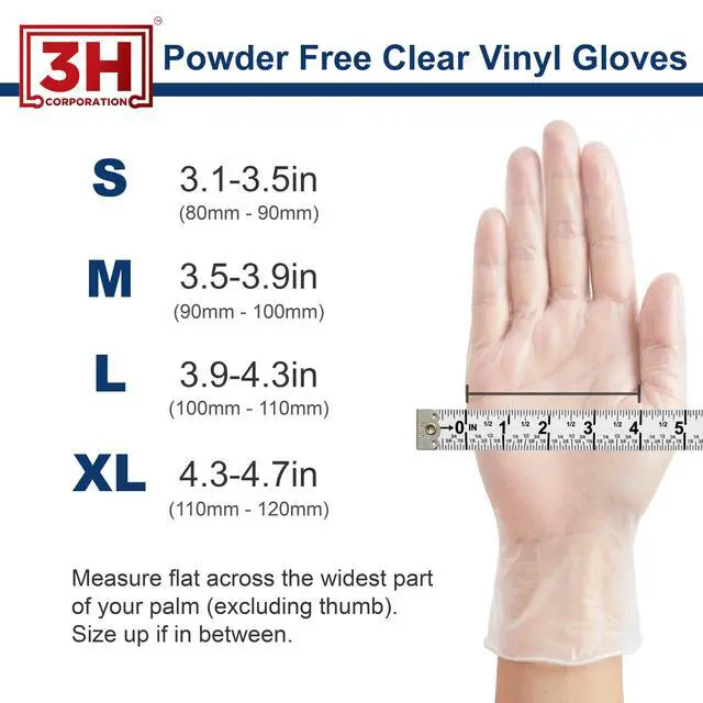 Alt view image 2 of 6 - Clear Vinyl Disposable Gloves - Medium (100 Count), Latex Free & Food Safe - Multipurpose Protective Gloves for Meal Prep, Cooking, Cleaning, and Hair Dye - Powder Free